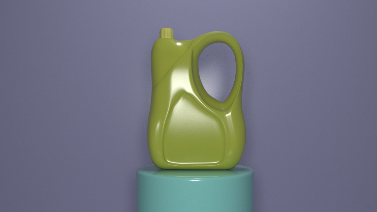Oil Can 3D Model